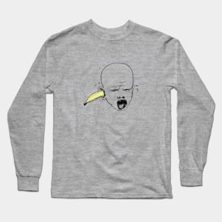 A Banana In The Ear Long Sleeve T-Shirt